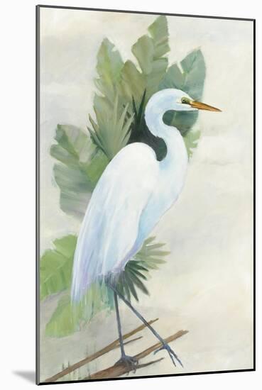Standing Egret I Crop-Avery Tillmon-Mounted Art Print