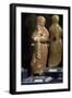 Standing Female Figure, 250-200 Bc, Terracotta Statue, Ptolemaic Period, 3rd Century BC-null-Framed Giclee Print