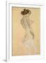 Standing Female Nude, 1912-Egon Schiele-Framed Giclee Print