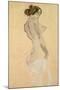 Standing Female Nude, 1912-Egon Schiele-Mounted Giclee Print