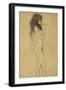 Standing Female Nude 1-Gustav Klimt-Framed Giclee Print