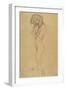 Standing Female Nude 2-Gustav Klimt-Framed Giclee Print