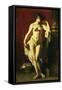 Standing Female Nude-William Etty-Framed Stretched Canvas