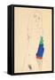 Standing Female Nude-Egon Schiele-Framed Stretched Canvas