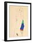 Standing Female Nude-Egon Schiele-Framed Giclee Print