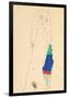 Standing Female Nude-Egon Schiele-Framed Giclee Print