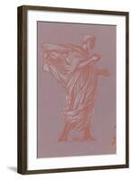 Standing Figure, c.1872-77-Elihu Vedder-Framed Giclee Print