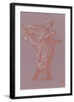 Standing Figure, c.1872-77-Elihu Vedder-Framed Giclee Print