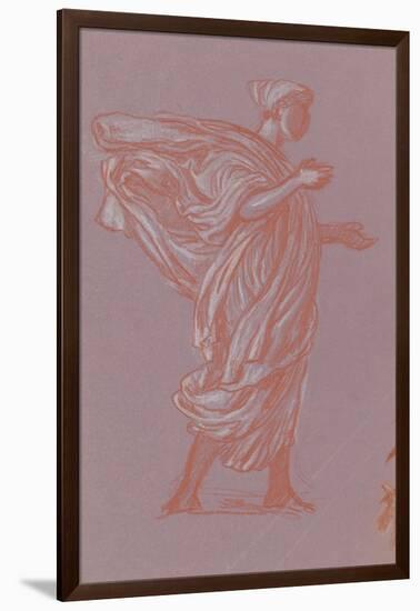 Standing Figure, c.1872-77-Elihu Vedder-Framed Giclee Print