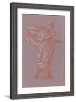 Standing Figure, c.1872-77-Elihu Vedder-Framed Giclee Print