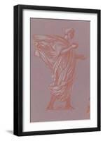 Standing Figure, c.1872-77-Elihu Vedder-Framed Giclee Print