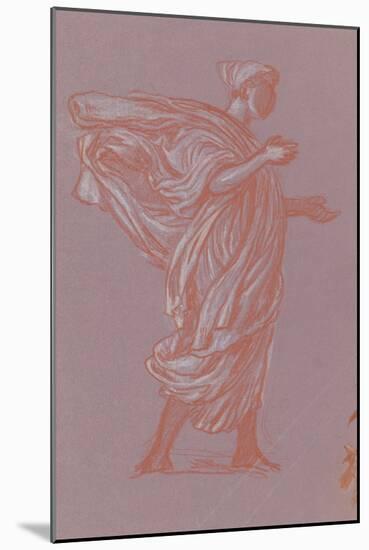 Standing Figure, c.1872-77-Elihu Vedder-Mounted Giclee Print