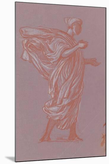 Standing Figure, c.1872-77-Elihu Vedder-Mounted Giclee Print