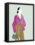 Standing Figure II-Melissa Wang-Framed Stretched Canvas