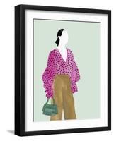 Standing Figure II-Melissa Wang-Framed Art Print