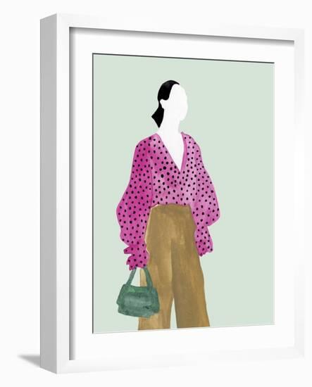 Standing Figure II-Melissa Wang-Framed Art Print