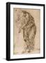 Standing Figure Leaning on a Staff, C.1510-Piero di Cosimo-Framed Giclee Print