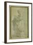 Standing Figure of a Girl with Bulky Draperies-Parmigianino-Framed Giclee Print