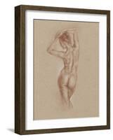 Standing Figure Study I-Ethan Harper-Framed Art Print