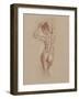 Standing Figure Study I-Ethan Harper-Framed Art Print