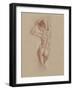 Standing Figure Study I-Ethan Harper-Framed Art Print