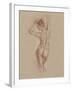 Standing Figure Study I-Ethan Harper-Framed Art Print