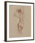 Standing Figure Study I-Ethan Harper-Framed Art Print