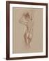 Standing Figure Study I-Ethan Harper-Framed Art Print