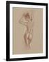 Standing Figure Study I-Ethan Harper-Framed Art Print