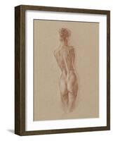 Standing Figure Study II-Ethan Harper-Framed Art Print