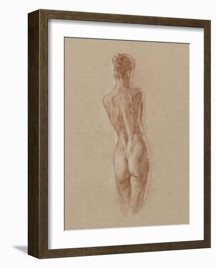 Standing Figure Study II-Ethan Harper-Framed Art Print