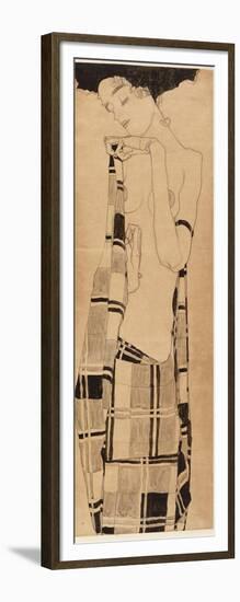 Standing Girl, C.1908-09-Egon Schiele-Framed Giclee Print