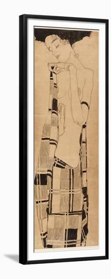 Standing Girl, C.1908-09-Egon Schiele-Framed Giclee Print