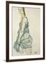 Standing Girl-Egon Schiele-Framed Giclee Print