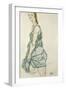 Standing Girl-Egon Schiele-Framed Giclee Print