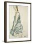 Standing Girl-Egon Schiele-Framed Giclee Print