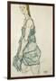 Standing Girl-Egon Schiele-Framed Giclee Print