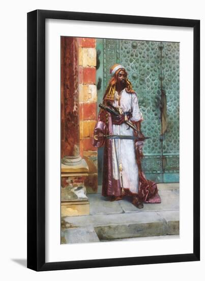 Standing Guard-Rudolph Ernst-Framed Art Print