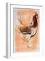 Standing Hen, 1998-Mark Adlington-Framed Giclee Print