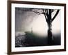 Standing in the Rain under Tree-Jan Lakey-Framed Photographic Print