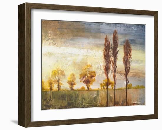 Standing in the Wind II-Michael Marcon-Framed Art Print