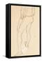 Standing Male Nude, 1913-Egon Schiele-Framed Stretched Canvas