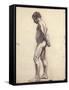 Standing Male Nude-Félix Vallotton-Framed Stretched Canvas