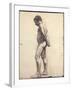 Standing Male Nude-Félix Vallotton-Framed Premium Giclee Print