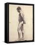 Standing Male Nude-Félix Vallotton-Framed Stretched Canvas