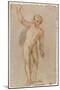 Standing Male Nude-Benedetto Luti-Mounted Giclee Print