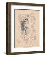 Standing Male Peasant, c.1878-Edward Moran-Framed Giclee Print