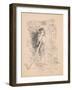 Standing Male Peasant, c.1878-Edward Moran-Framed Giclee Print