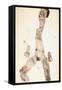 Standing Man-Egon Schiele-Framed Stretched Canvas