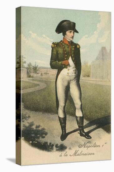 Standing Napoleon with Hand in Shirt-null-Stretched Canvas